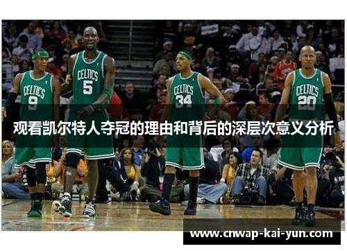 观看凯尔特人夺冠的理由和背后的深层次意义分析
